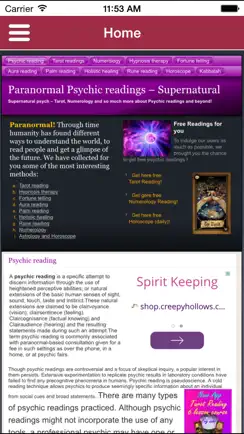 Supernatural Psych Reading - Paranormal iPhone image 2