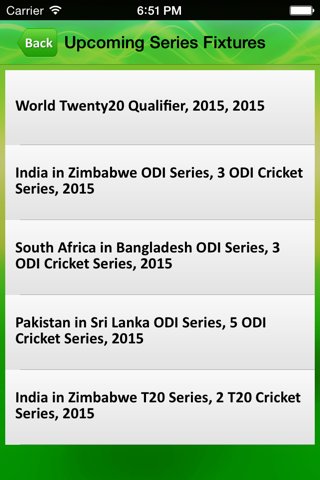 Cricket live score App screenshot 3