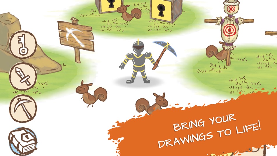 #4. Draw a Stickman: Sketchbook (iOS) By: Hitcents.com, Inc.