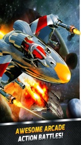 Air Combat Jet Star Ship War Space Shooter Games Free screenshot