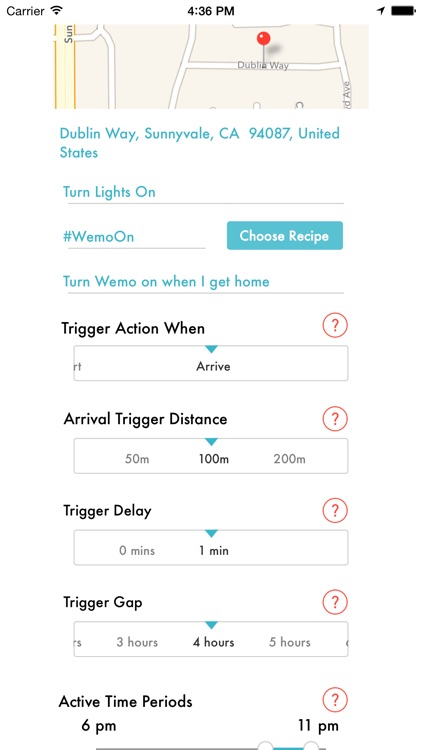 LIFTTT - Location Triggers for IFTTT