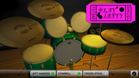 Spotlight Drums ~ The drum set formerly known as 3D Drum Kit screenshot