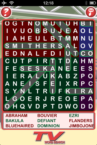 Epic TV Word Search - giant television wordsearch puzzle (ad-free) screenshot 2