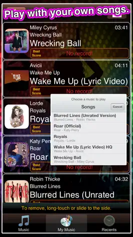 Game screenshot TunesHolic hack