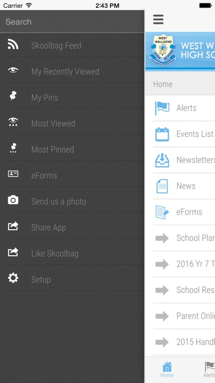 West Wallsend High School - Skoolbag