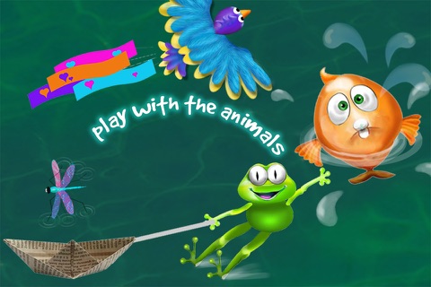 Pond Fun - Nature Water Garden - Fish & Animal Care - Learn to Recycle Kids Game screenshot 4