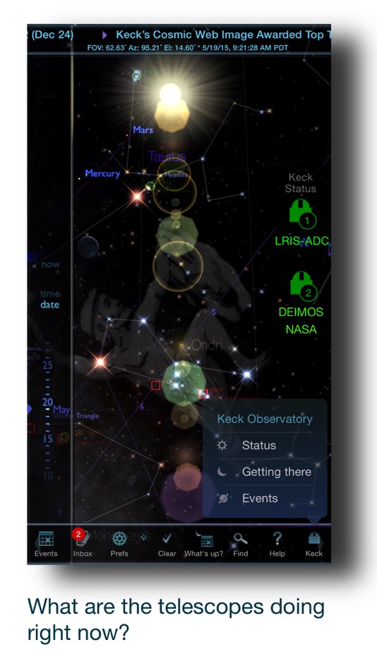 #2. KeckWatch (iOS) By: Mike Smithwick