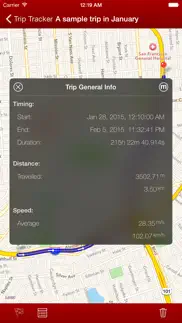 gps trip tracker iphone screenshot 3