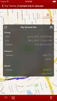 gps trip tracker iPhone Captures Décran 3