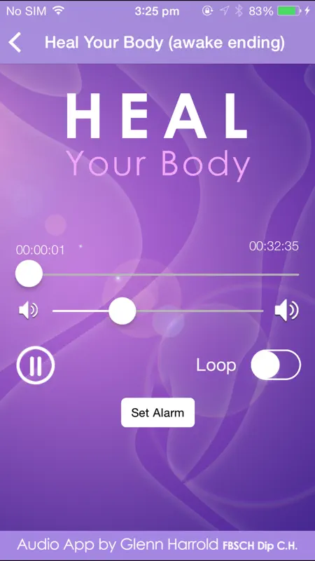 Heal Your Body by Glenn Harrold: Hypnotherapy for Health & Self-Healing screenshot 3 of 5