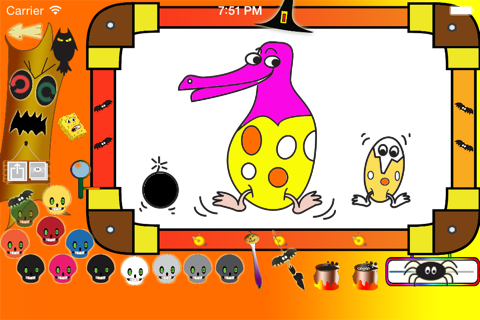 pitchou Mystery :  fantastic drawing, coloring and painting screenshot 4