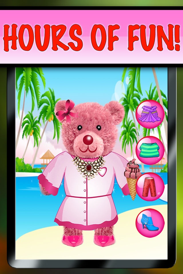 Teddy Bear Maker - Free Dress Up and Build A Bear Workshop Game  - Ad Free Edition screenshot 2