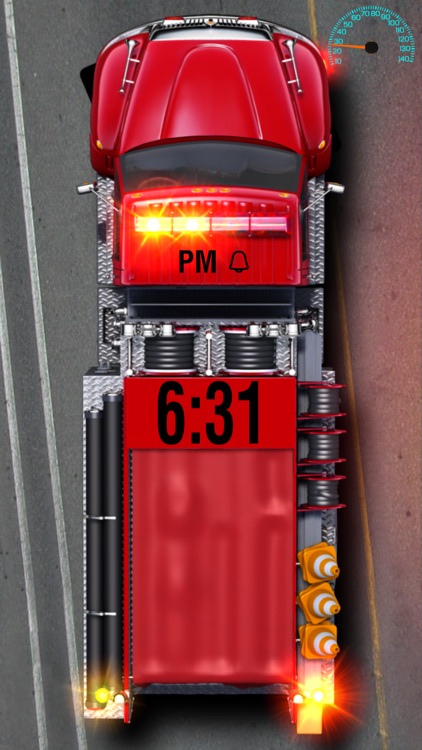 Fire Truck Alarm Clock