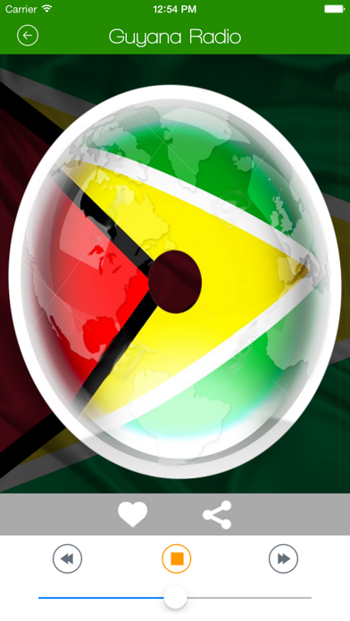 Guyana Radio by GP iPhone screenshot 2 - Entertainment app