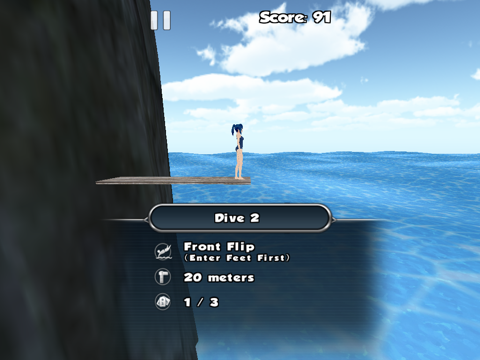 Screenshot #6 pour Cliff Diving 3D