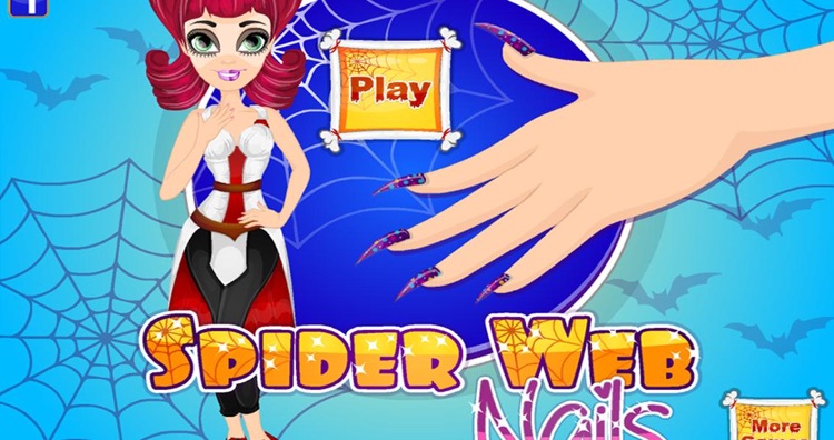 Spider Colorful Nail Polish