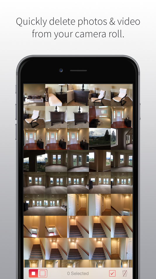 #1. Bulk Delete - Clean up your camera roll (iOS) โดย: Apps by Erik