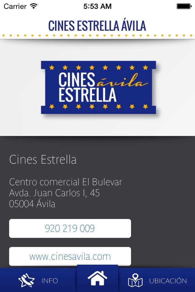 Cines Estrella Ávila screenshot 4