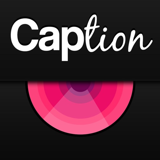 Caption Free - Typography Photo Editor add cool  font & text on your image iOS App