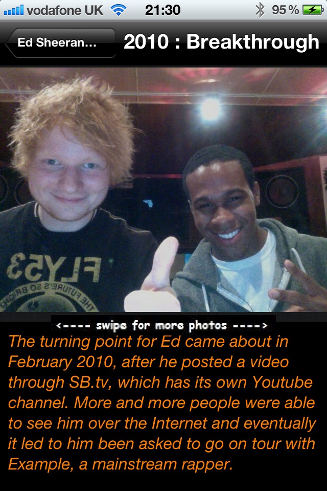 Ed Sheeran Fan Resource screenshot 3