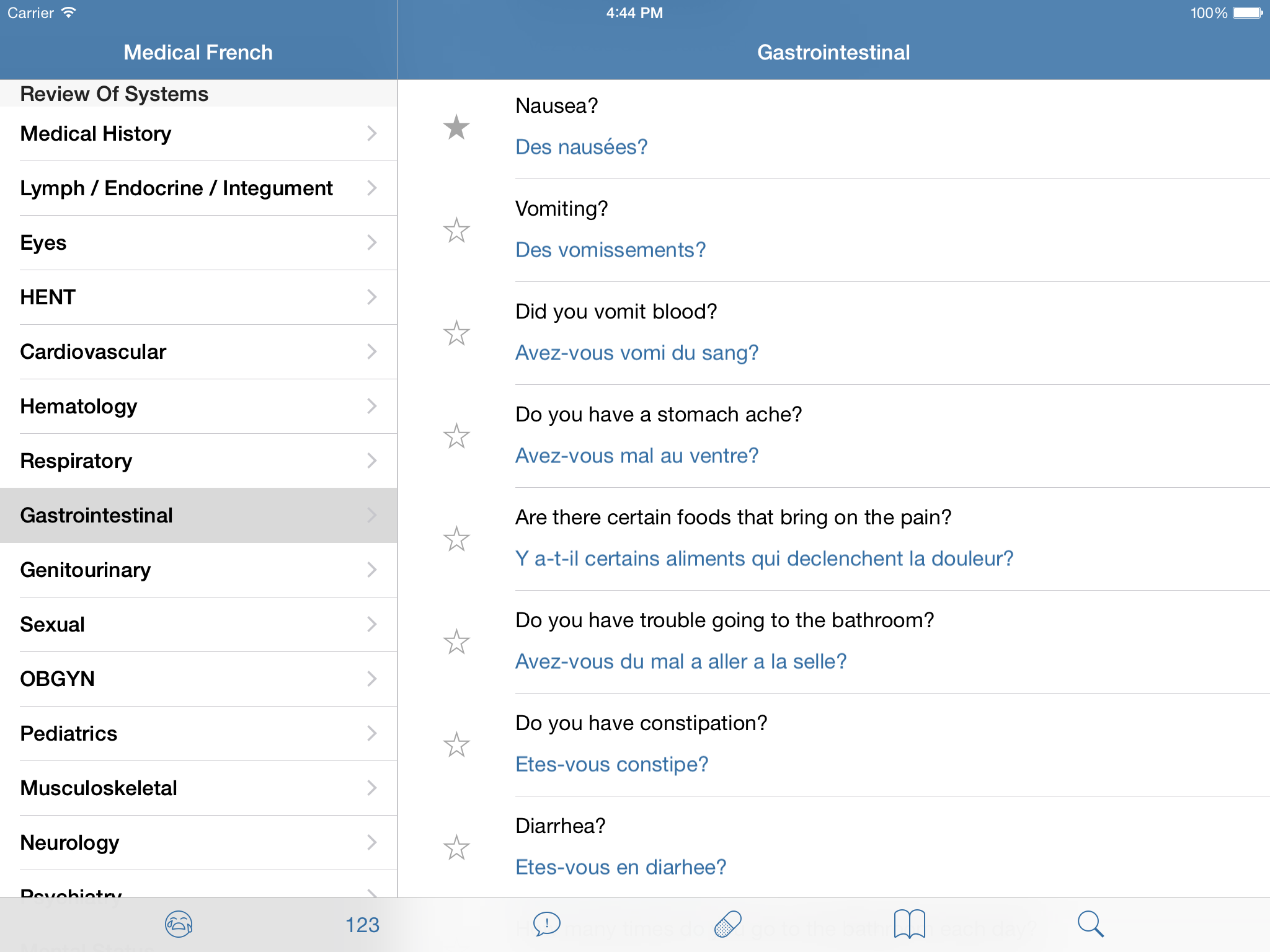 Medical French: Healthcare Phrasebook