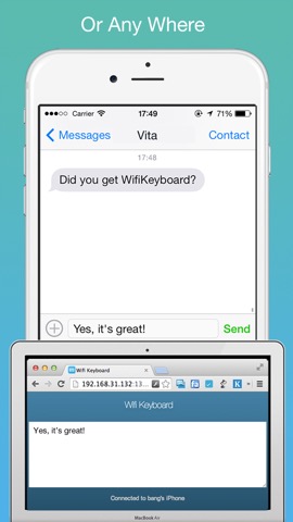 Wifi Keyboard - Connect your keyboard to iPhone/iPad with Wifiのおすすめ画像3