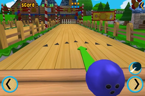 ponies and bowling for kids - no ads screenshot 2