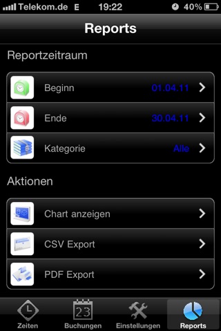 TimeRecorder screenshot 3