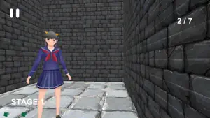 ３D迷路 女子高生をさがせ screenshot #3 for iPhone