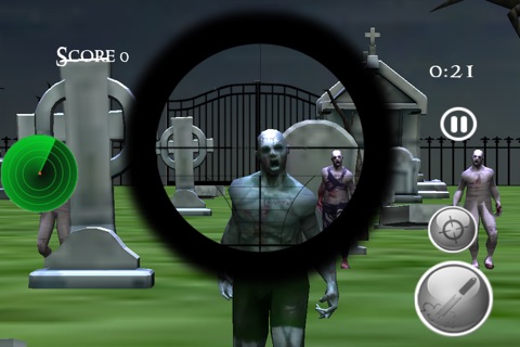 Sniper Shoots Dead Zombies Free screenshot 2