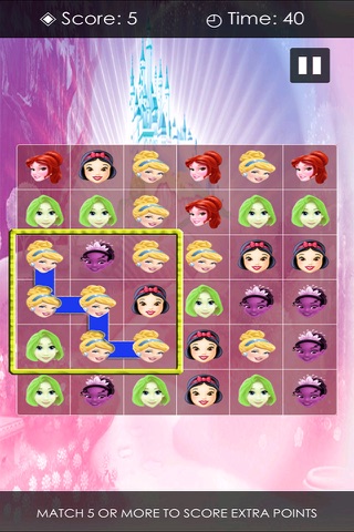 princess matching bridge saga fun beauty time puzzle game screenshot 4