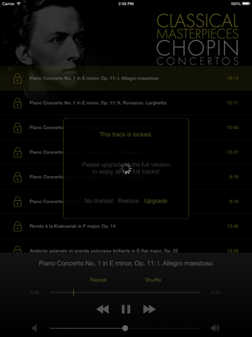 Chopin: Concertosのおすすめ画像4