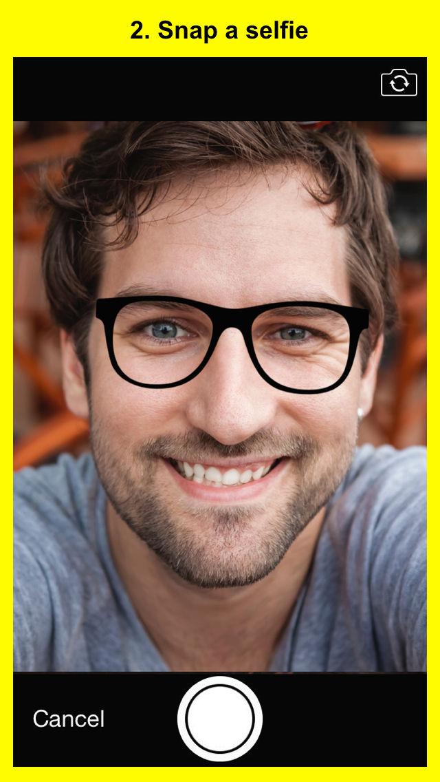 Glass Me - Selfies with Glasses screenshot 2