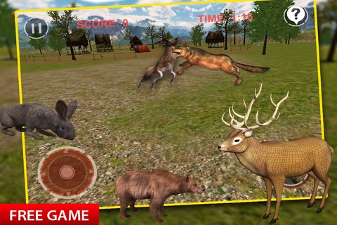 Wolf Simulator 3D Game screenshot 2