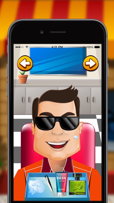 Shaving Salon - Crazy beard shave game for kids Screenshot