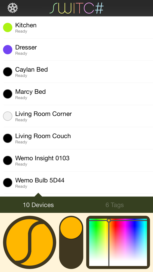 #1. Switc# (iOS) 由: Semireg Industries, LLC