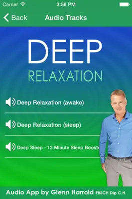 Game screenshot Deep Relaxation Hypnosis AudioApp-Glenn Harrold apk