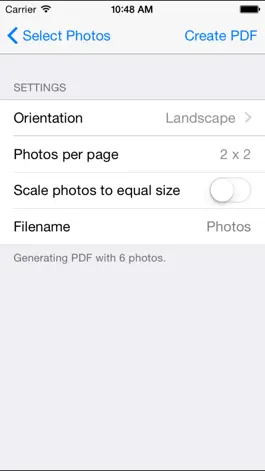 Game screenshot Photos2PDF - Convert fotos to PDF apk