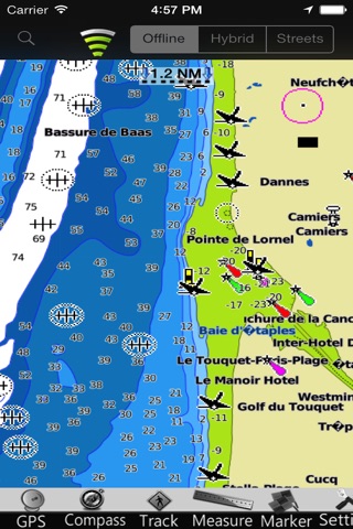 Nord Pas de Calais GPS Charts screenshot 3