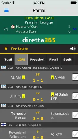 Game screenshot Diretta365 - Football Livescores mod apk