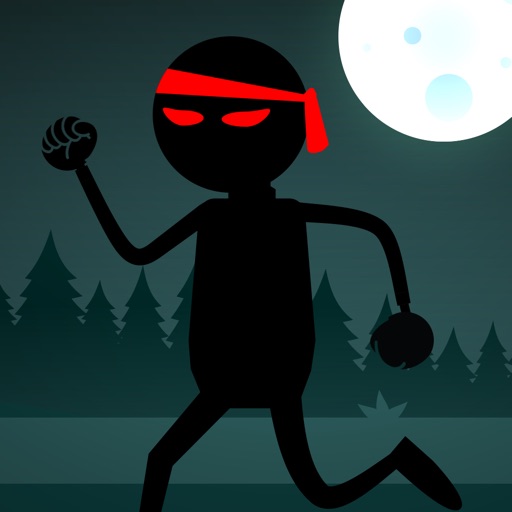 Kung Fu Stickman Ninja Seige iOS App