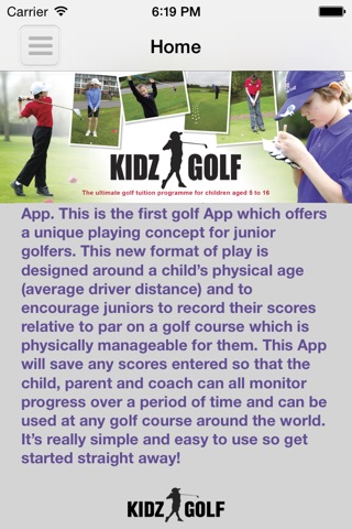 kidzGolf screenshot 3