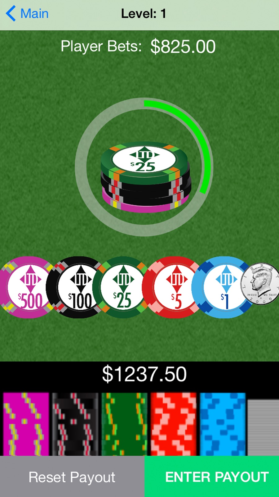 Learning To Deal Blackjack iphone screenshot 1