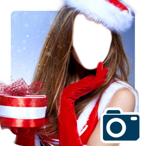 Christmas Girls Photo Montage icon