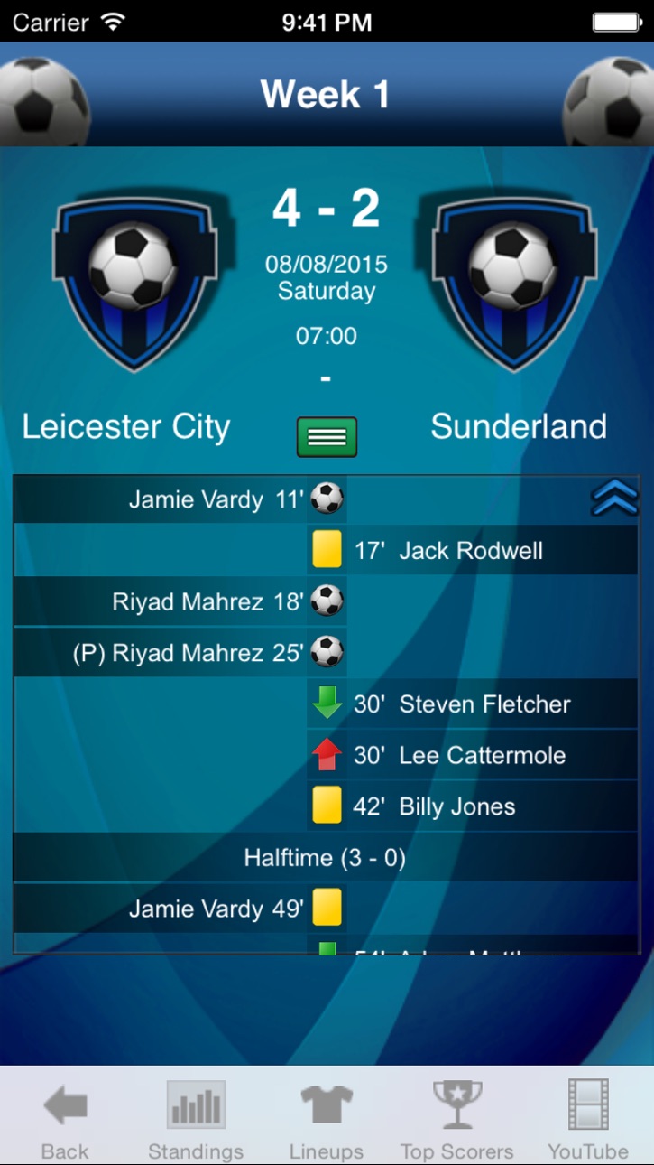 iPhone screenshot