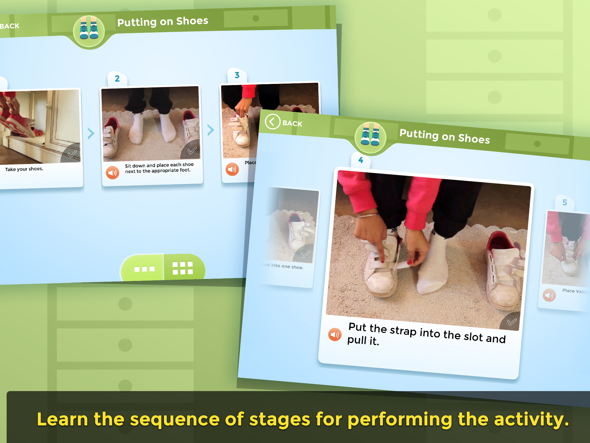 iDo Getting Dressed – Learn the Routine of wearing clothes, for individuals with special needs. (Full version) screenshot 3