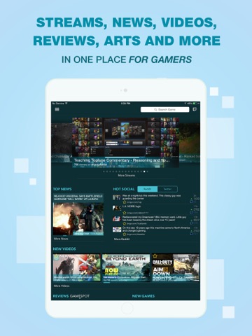 Screenshot #4 pour Portal Gaming - video game portal for Gamers