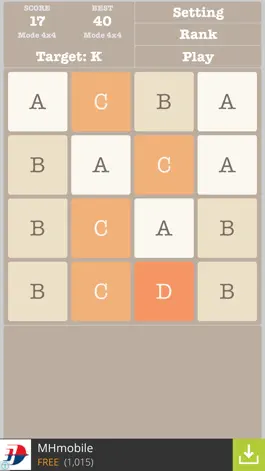 Game screenshot 2048 Alphabet Multiple Mode mod apk