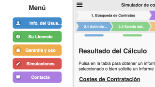 How to cancel & delete Simulador de contratacion laboral from iphone & ipad 1