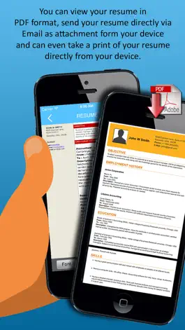 Game screenshot iResumes – Pro Resume Builder and Designer hack